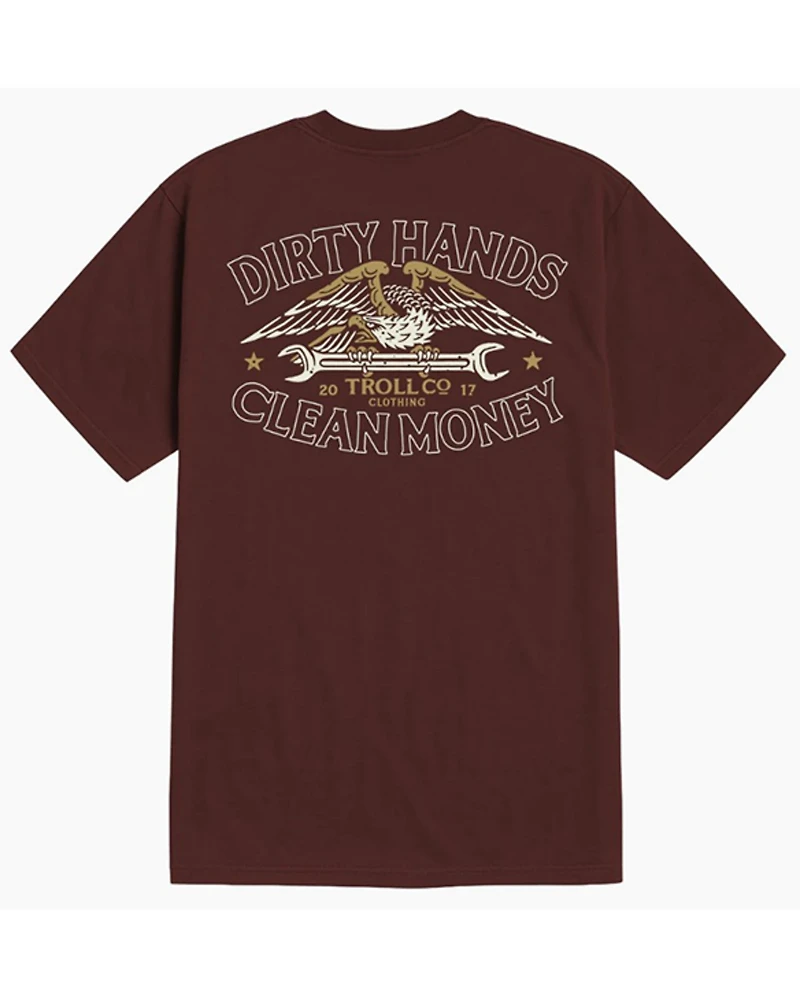 Troll Co Men's Wing Spanner Short Sleeve Graphic T-Shirt