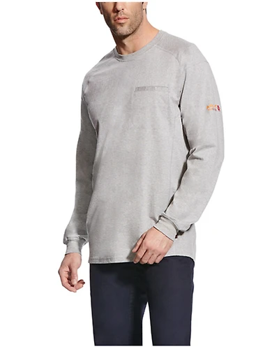 Ariat Men's FR Air Crew Long Sleeve Work Shirt
