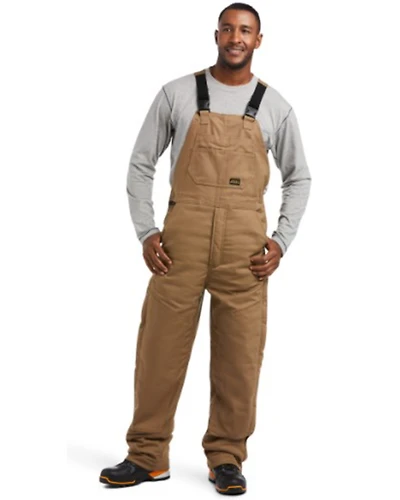 Ariat Rebar Men's Duracanvas Stretch Insulated Work Bib Overalls
