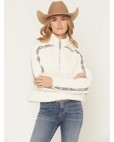 Hooey Women's Fleece 1/2 Zip Pullover