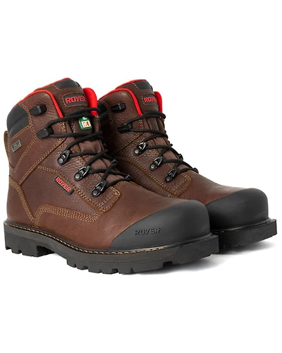 ROYER Men's 6" Revolt R-Dry Work Boots - Carbon Toe