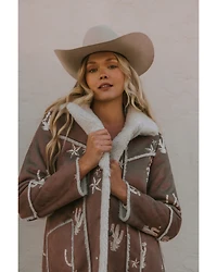 Idyllwind Women's Spicewood Faux Suede Coat