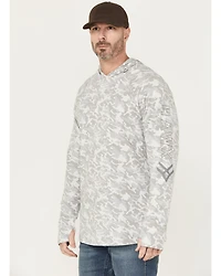 Hawx Men's Sundown Camo Print Hooded Work Shirt