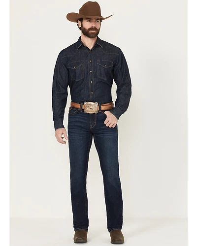 Ariat Men's M8 Dark Wash Slim Straight Stretch Denim Jeans