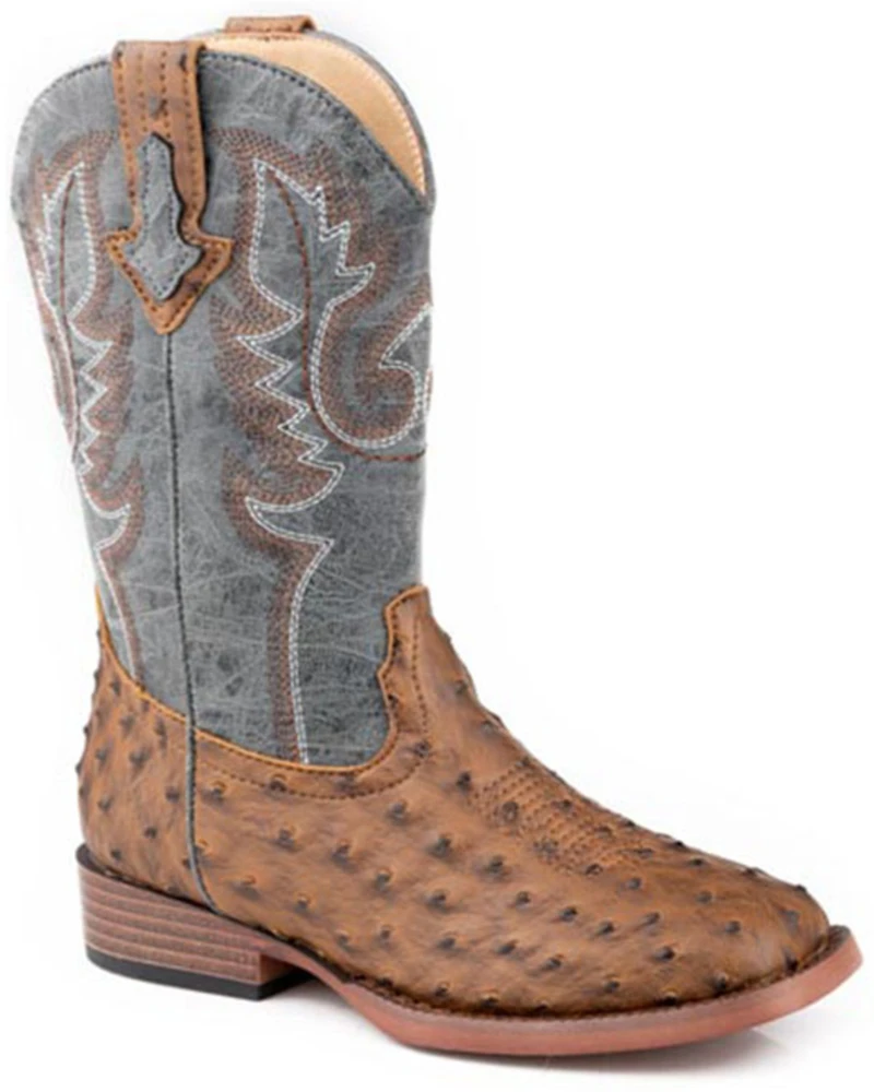 Roper Boys' Bumps Western Boots