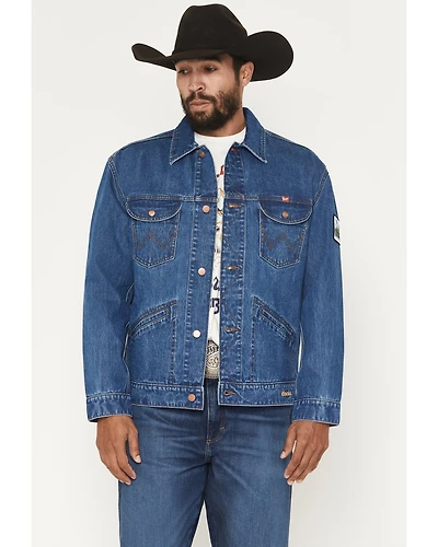 Wrangler X Coors Banquet Men's Denim Western Jacket
