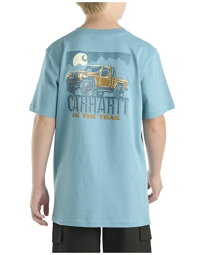 Carhartt Little Boys' Truck Short Sleeve Graphic T-Shirt