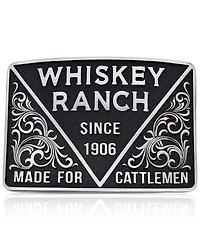Montana Silversmiths Men's 1906 Cattleman Whiskey Ranch Belt Buckle