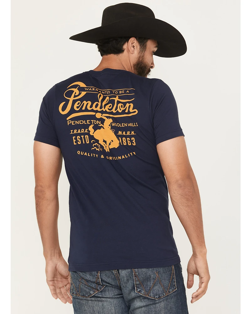 Pendleton Men's Ranch Logo Short Sleeve Graphic T-Shirt