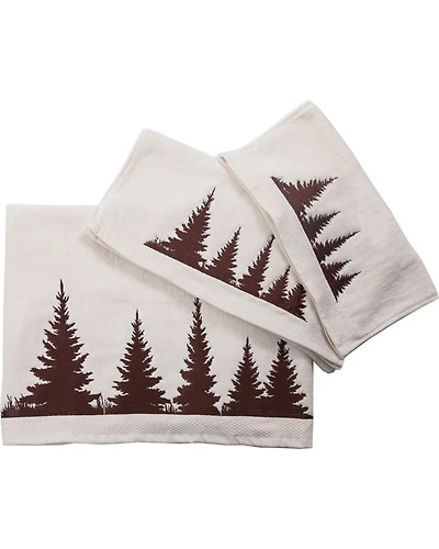 HiEnd Accents Clearwater Pines Towel Set - 3 Piece