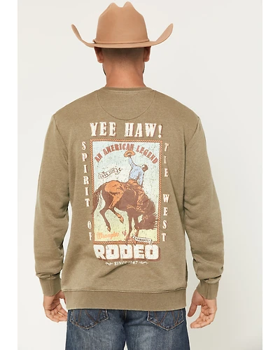 Wrangler Men's Spirit Of The West Graphic Crewneck Sweatshirt