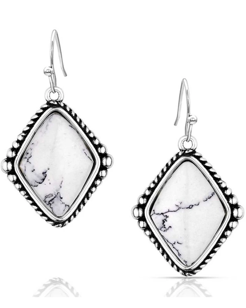Montana Silversmiths Women's Blank State Earrings