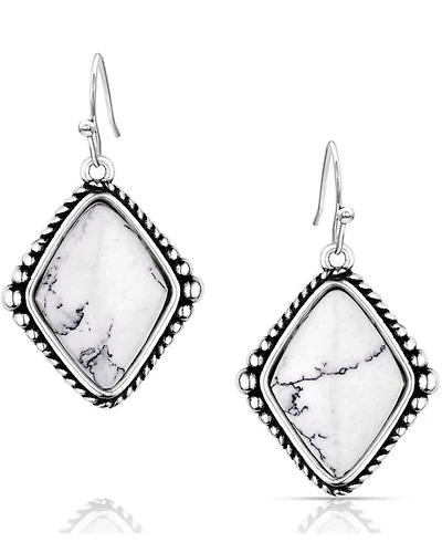 Montana Silversmiths Women's Blank State Earrings