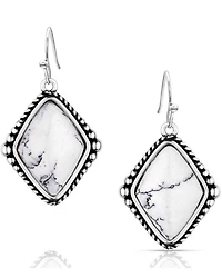 Montana Silversmiths Women's Blank State Earrings