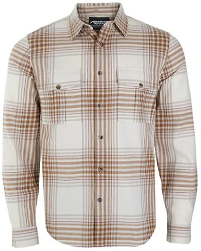Mountain Khakis Men's Noda Plaid Print Long Sleeve Button-Down Flannel Shirt