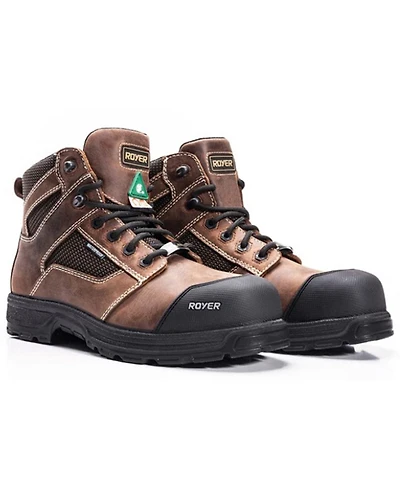 ROYER Men's Agility Artic Grip Waterproof Work Boots - Composite Toe