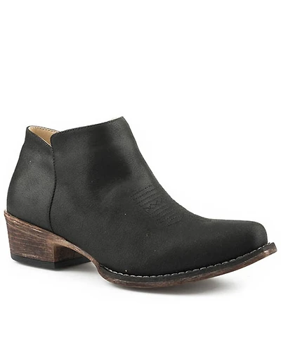 Roper Women's Vintage Black Fashion Booties - Snip Toe