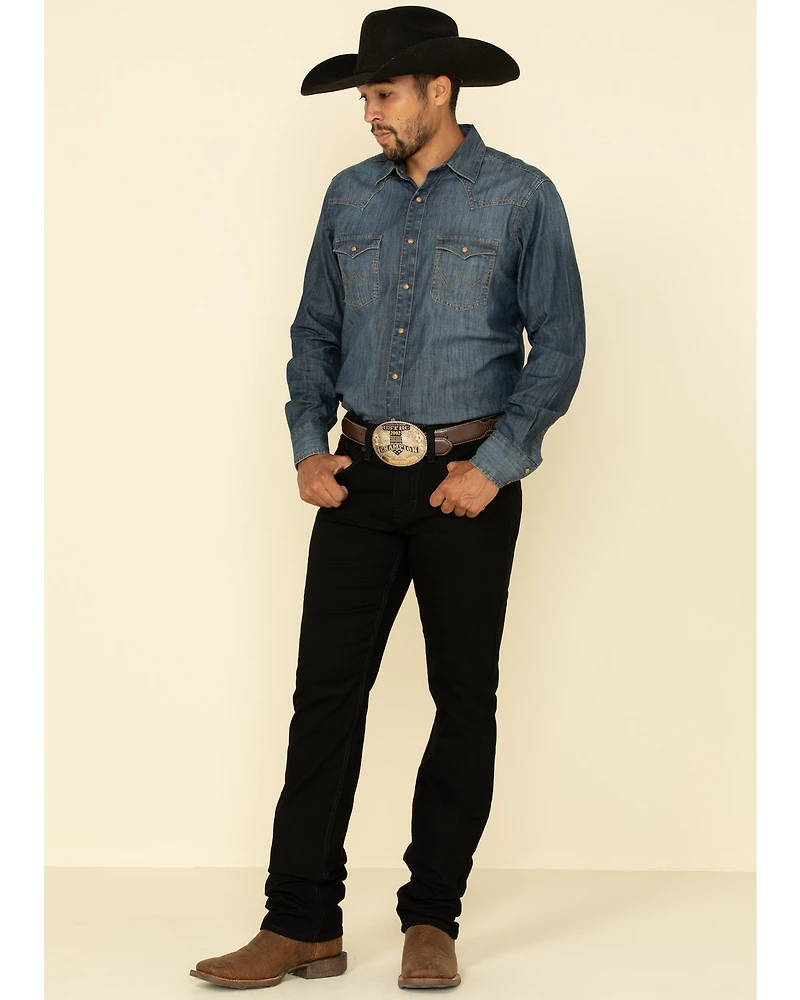 Cody James Men's Night Rider Wash Jackson Slim Straight Stretch Denim Jeans - Tall