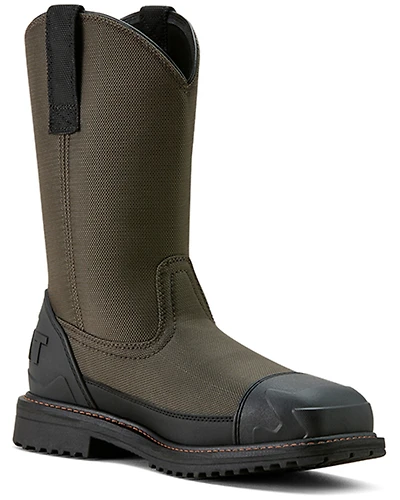 Ariat Men's RigTEK Wildcat Pull-On CSA Waterproof Work Boots - Composite Toe