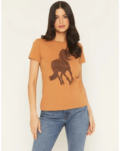 Shyanne Women's Stallion Short Sleeve Graphic Tee