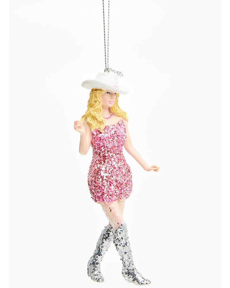 Kurt Adler Women's Nashville Cowgirl Ornament