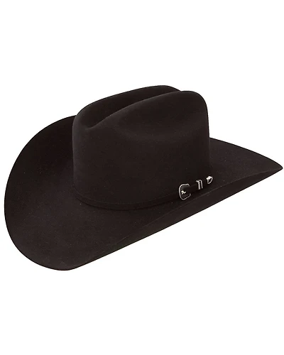 Resistol Men's 6X City Limits George Strait Black Fur Felt Cowboy Hat