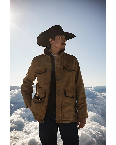 Blue Ranchwear Men's Ogden Flannel Lined Quilted Jacket