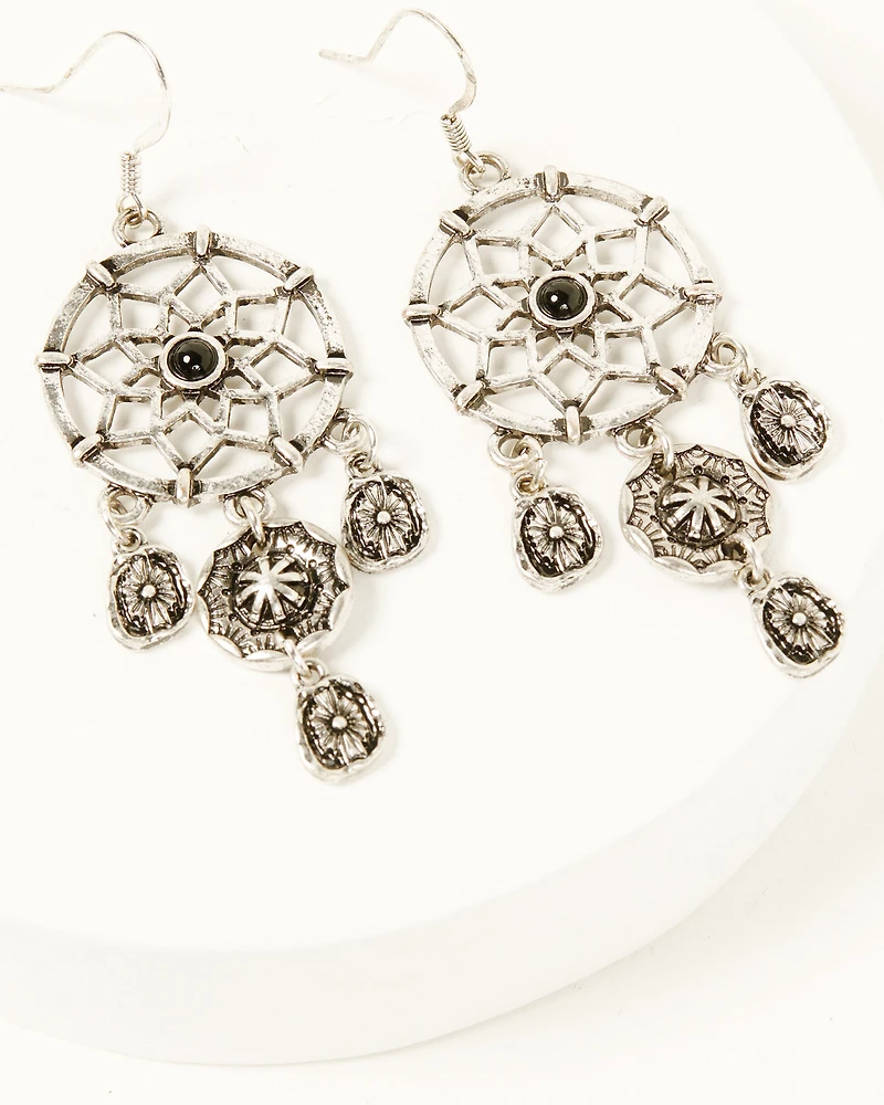 Shyanne Women's Moonrise Canyon Dreamcatcher Earrings