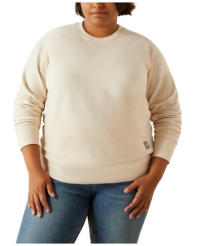 Ariat Women's Rebar Workman Wash Faced Sweatshirt - Plus
