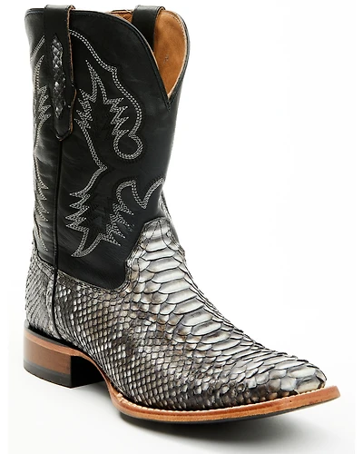 Cody James Men's Exotic Python Nevado Western Boots - Broad Square Toe