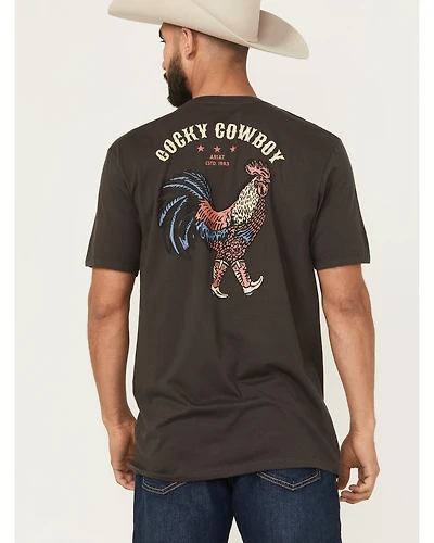 Ariat Men's Cocky Cowboy Short Sleeve Graphic T-Shirt