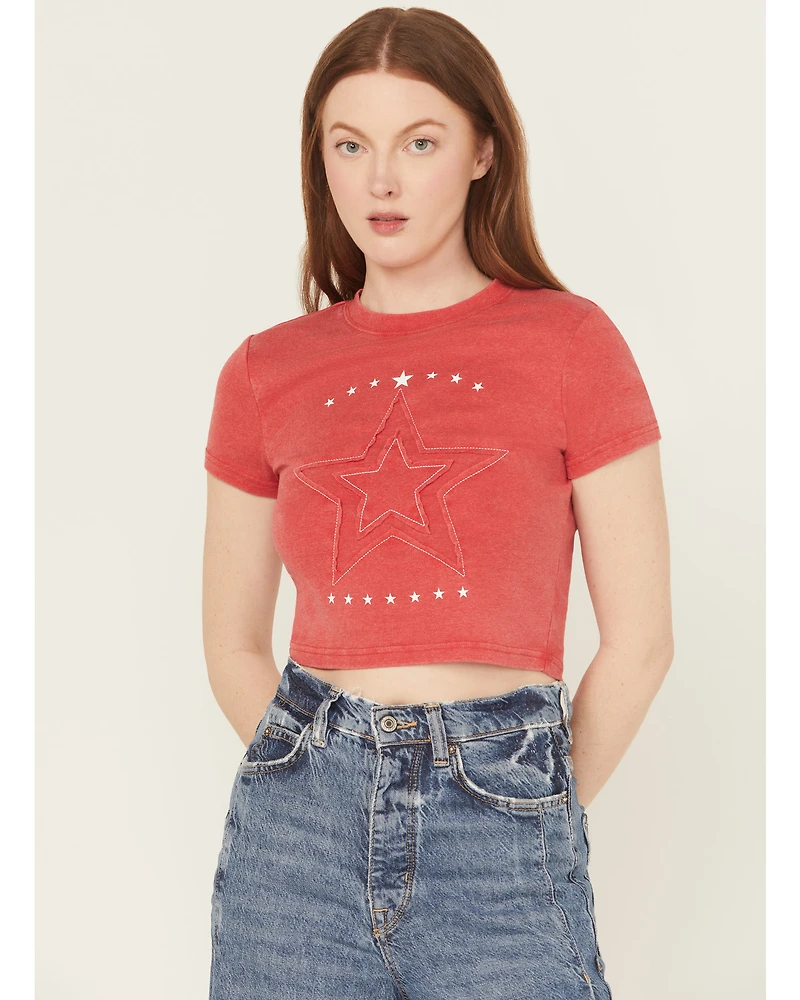 Youth Revolt Women's Star Baby Tee