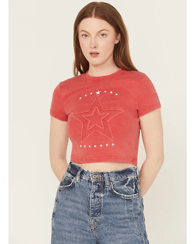 Youth Revolt Women's Star Baby Tee