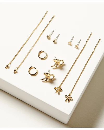 Shyanne Women's Bow Earring Set - 6 Piece