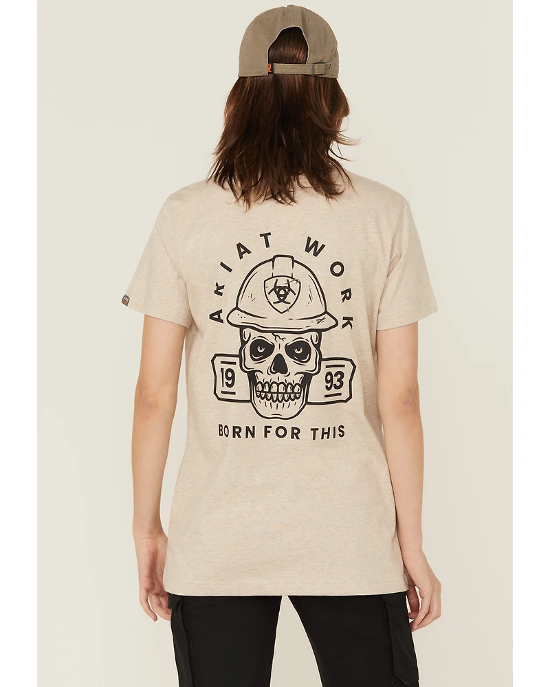 Ariat Women's Rebar Born For This Short Sleeve Graphic Work Tee