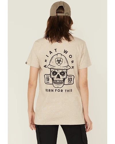 Ariat Women's Rebar Born For This Short Sleeve Graphic Work Tee