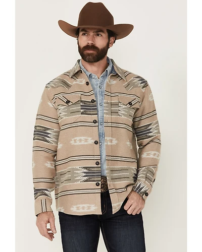 Cody James Men's Dustbowl Southwestern Print Shirt Jacket