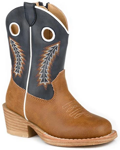 Roper Toddler Boys' Walker Western Boots - Square Toe