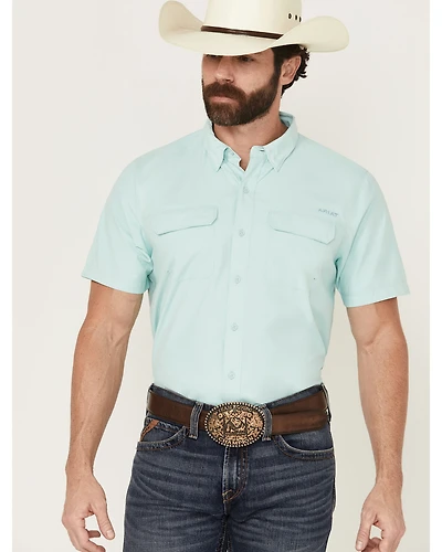 Ariat Men's VentTEK Outbound Solid Short Sleeve Button-Down Performance Shirt