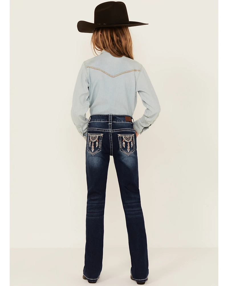 Shyanne Girls' Dreamcatcher Pocket Bootcut Jeans