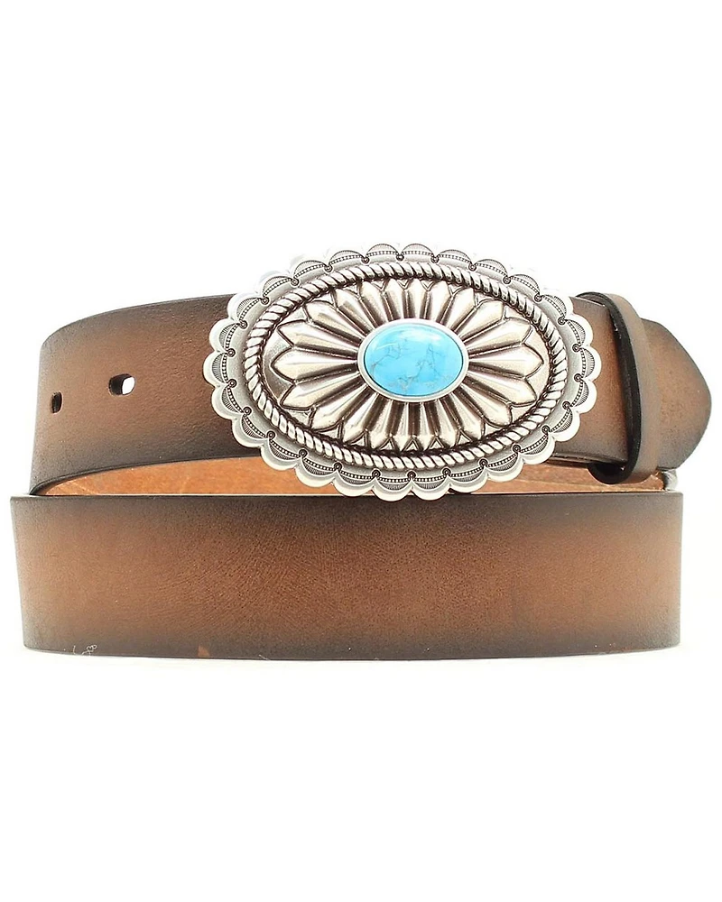 Ariat Women's Silver and Turquoise Belt
