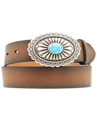Ariat Women's Silver and Turquoise Belt