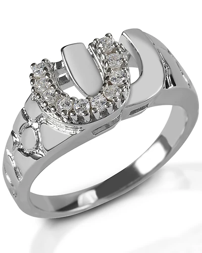 Kelly Herd Men's Double Horseshoe Ring