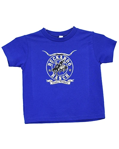 Cowboy Hardware Toddler Boys' Buckaroo Ranch Short Sleeve Graphic T-Shirt