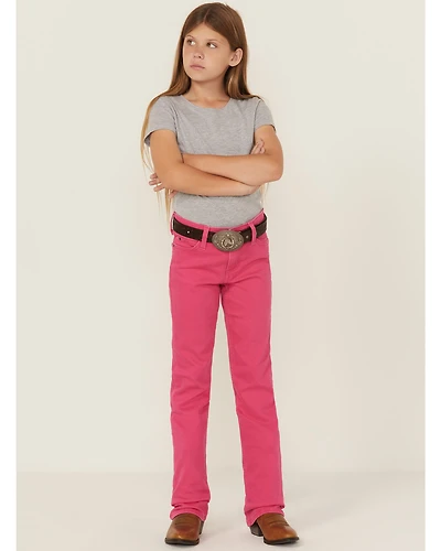 Wrangler Girls' Bootcut Stretch Denim Jeans