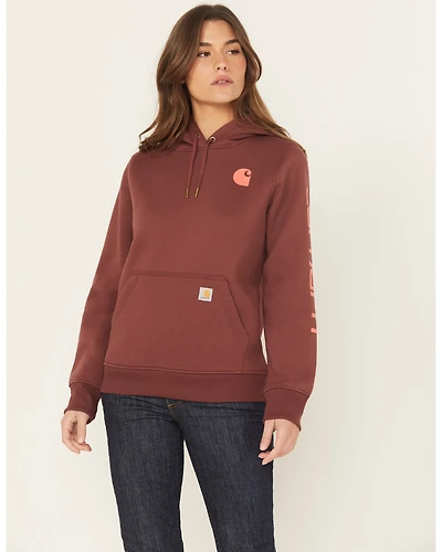 Carhartt Women's Relaxed Fit Midweight Graphic Hoodie