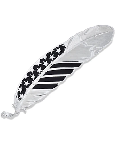 Montana Silversmiths Women's A Black Tie Affair Flag Hat Feather