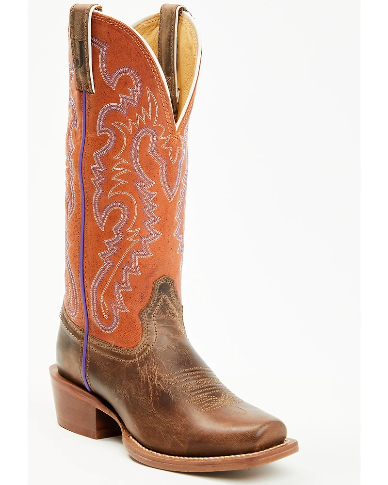 Justin Women's Breaking News Western Boots - Square Toe