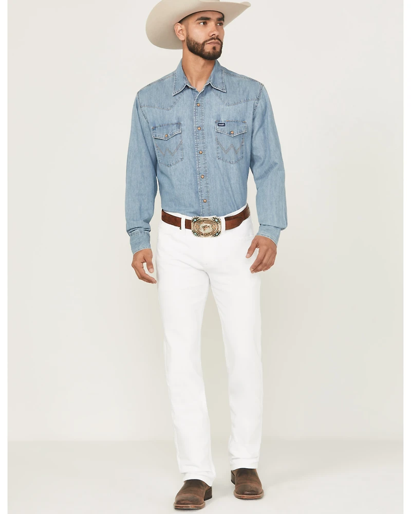 Cody James Men's Blanco Wash Jackson Slim Straight Stretch Denim Jeans