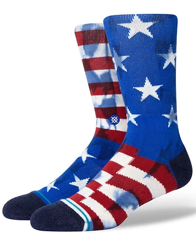 Stance Men's The Navy Banner Crew Socks
